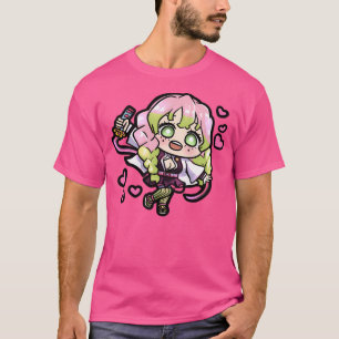 Mitsuri Kawaii Cute Anime Chibi Stationery Clothes T-Shirt