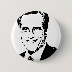 Mitt Romney 2012 6 Cm Round Badge