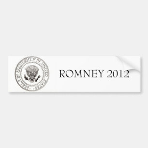 Mitt Romney 2012 Bumper Sticker