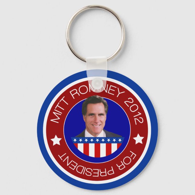 Mitt Romney 2012 Key Ring (Front)