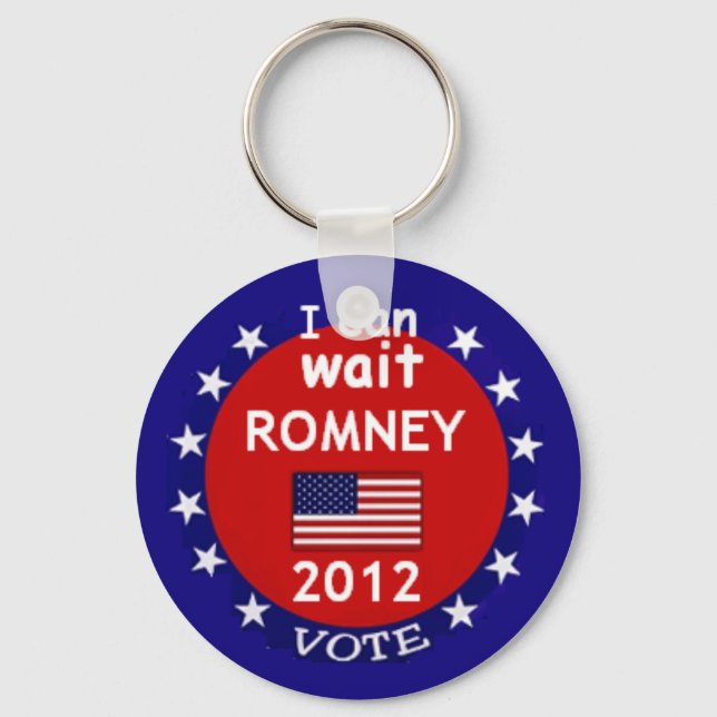 Mitt ROMNEY 2012 Keychain (Front)