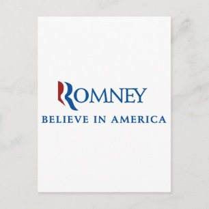 Mitt Romney 2012 Postcard