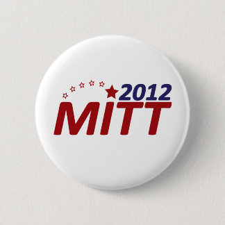Mitt Romney 2012 star 6 Cm Round Badge