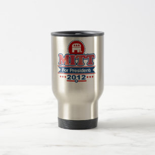 Mitt Romney 2012 Travel Mug