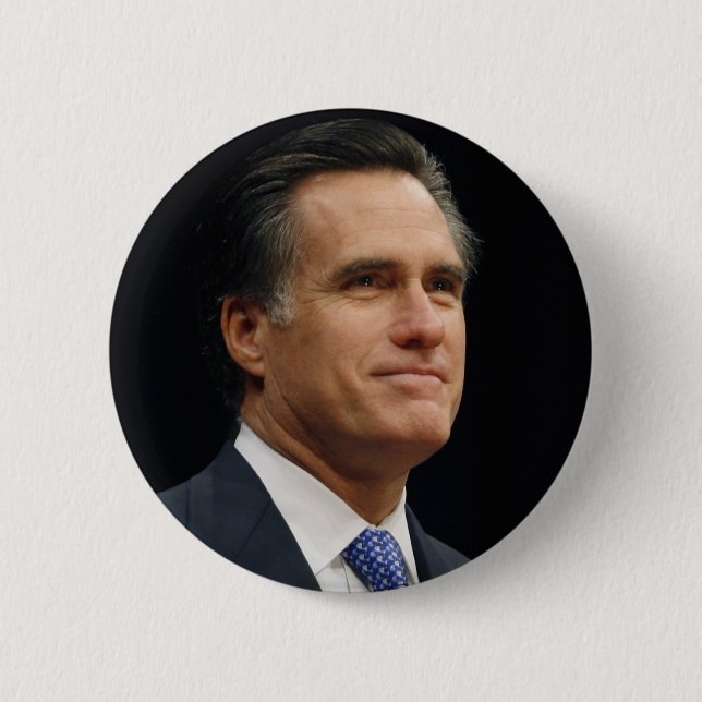 Mitt Romney 6 Cm Round Badge (Front)
