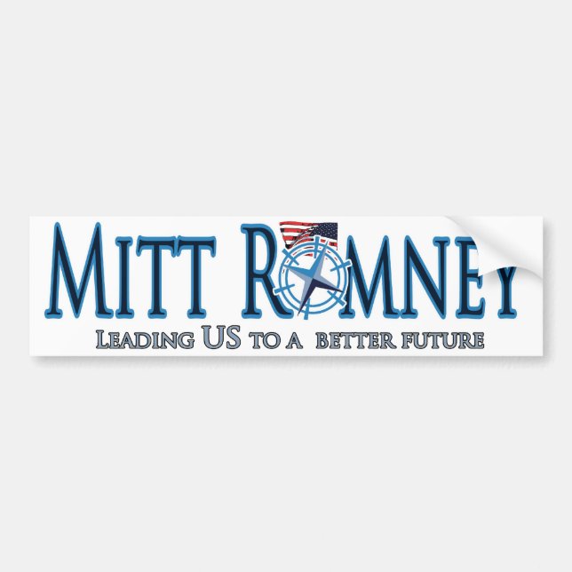 Mitt Romney Bumper Sticker (Front)