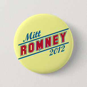 Mitt Romney for President 2012 6 Cm Round Badge