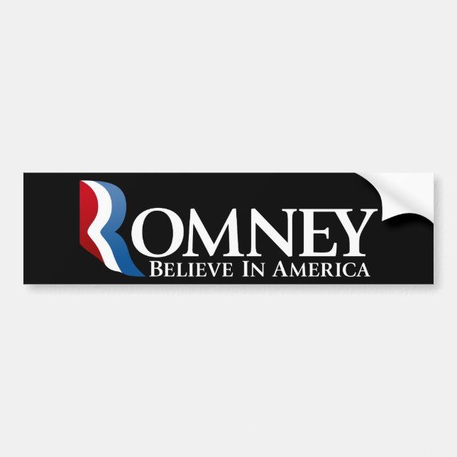 Mitt Romney for President 2012 Bumper Sticker (Front)
