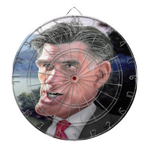 Mitt Romney Funny Dartboard by Rick London