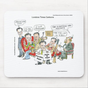 Mitt Romney In Therapy Funny Tees Cards Gifts Etc Mouse Mat