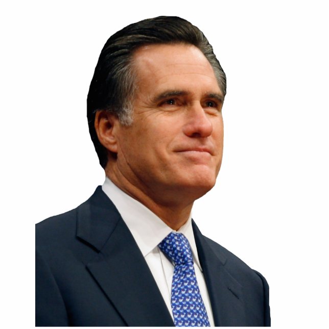 Mitt Romney Standing Photo Sculpture (Front)
