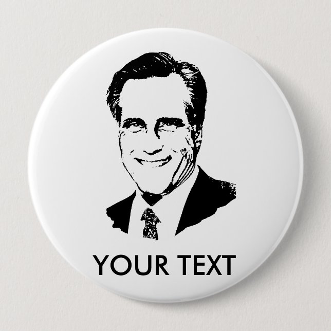 Mitt Romney T-shirts 10 Cm Round Badge (Front)