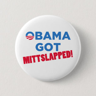 Mitt Slapped 6 Cm Round Badge