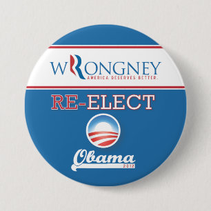 Mitt "Wrongney" - America Deserves Better Button