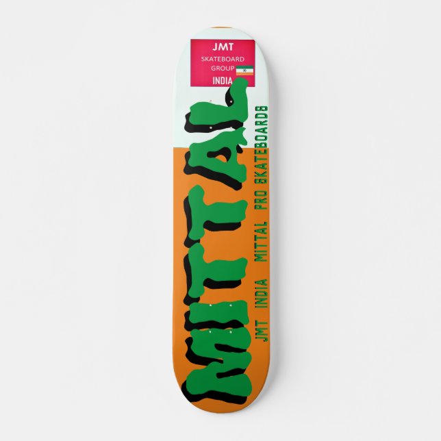 MITTAL JMT INDIA 7 3/4" Skateboard Deck (Front)