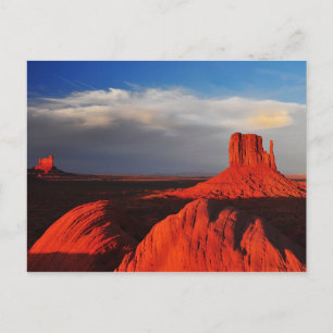 Mitten Butte in Monument Valley Postcard