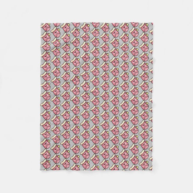 mitten fleece blanket (Front)