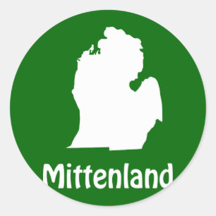 Mittenland Classic Round Sticker