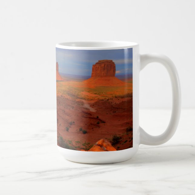 Mittens, Monument valley, AZ Coffee Mug (Right)