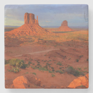 Mittens, Monument valley, AZ Stone Coaster