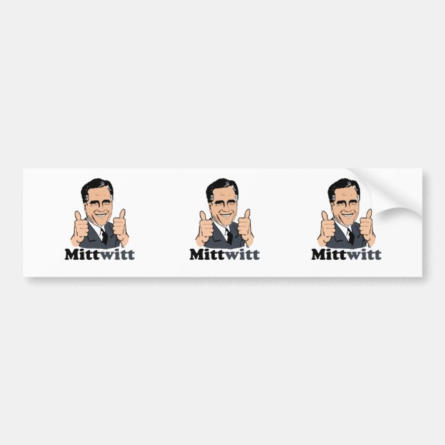Mittwitt Bumper Sticker (Front)