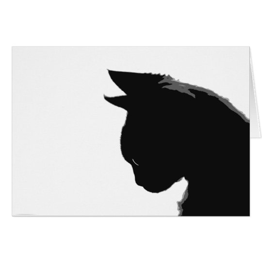 Mitzi Kitty: Black and White Cat Note Cards