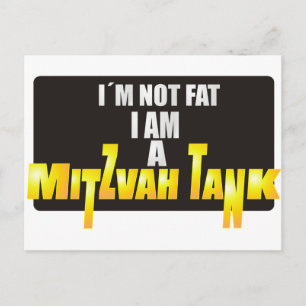 Mitzvah Tank Postcard