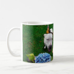 Mitzy the Mariposa (Dog with butterfly wings) Coffee Mug