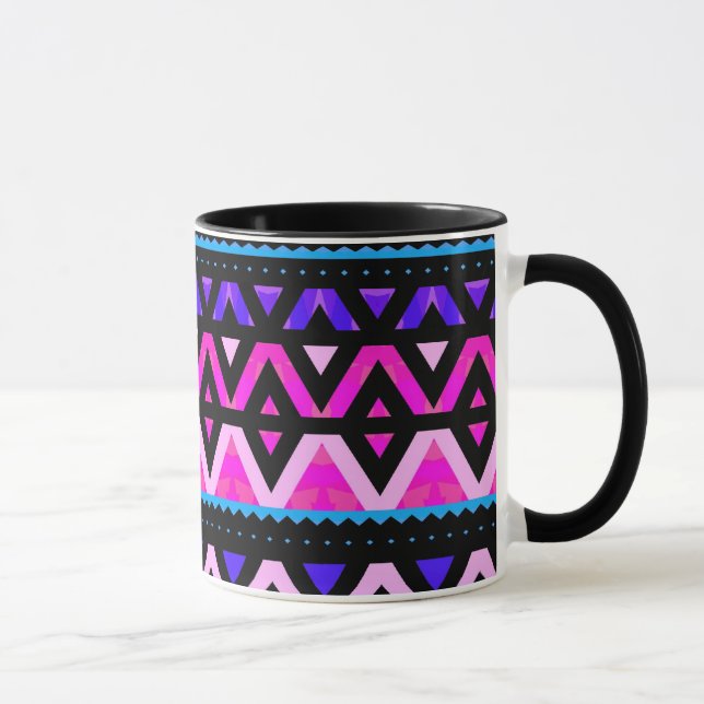 Mix #201 - Detail - Aztec Mug (Right)