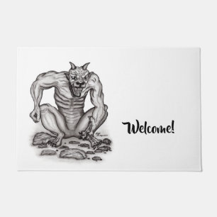 Mix-creature - Troll Devil and Golem Doormat