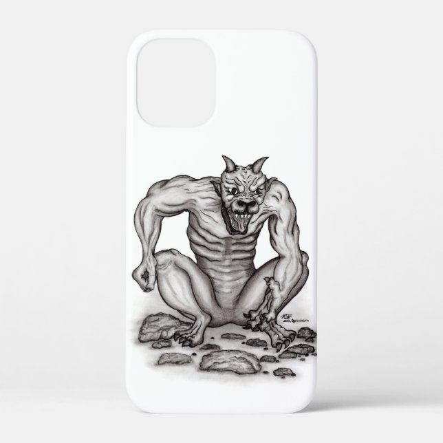 Mix-Creature - Troll, Golem and Devil Case-Mate iPhone Case (Back)