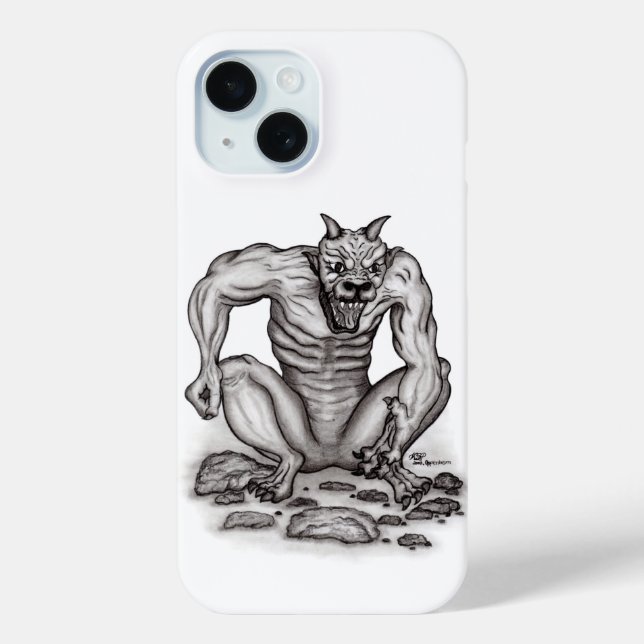 Mix-Creature - Troll, Golem and Devil Case-Mate iPhone Case (Back)