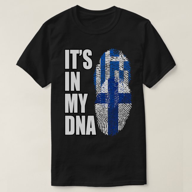 Mix DNA Flag Heritage  T-Shirt (Design Front)