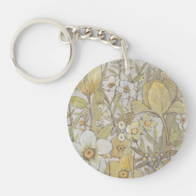 Mix Floral Key Ring (Front)