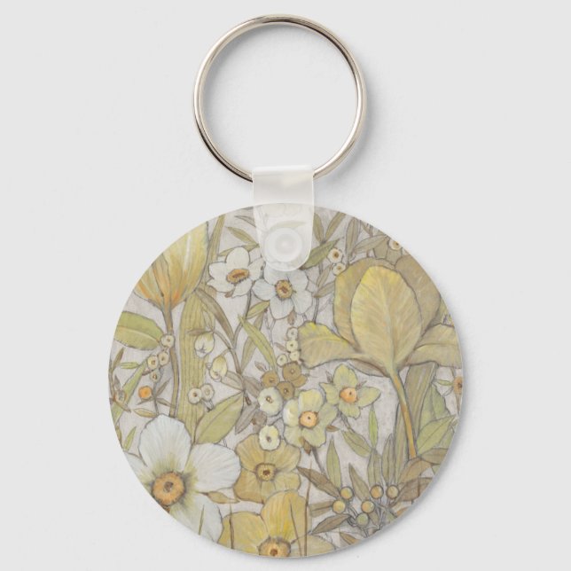Mix Floral Key Ring (Front)