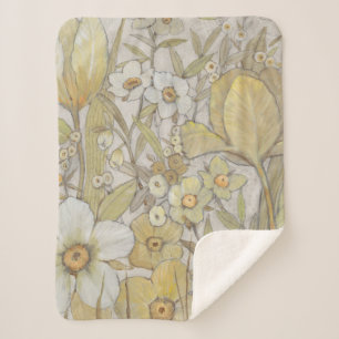 Mix Floral Sherpa Blanket