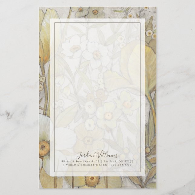 Mix Floral Stationery (Front)