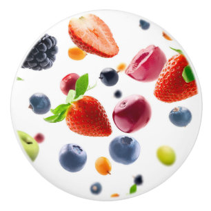 Mix Fruits Ceramic Knob