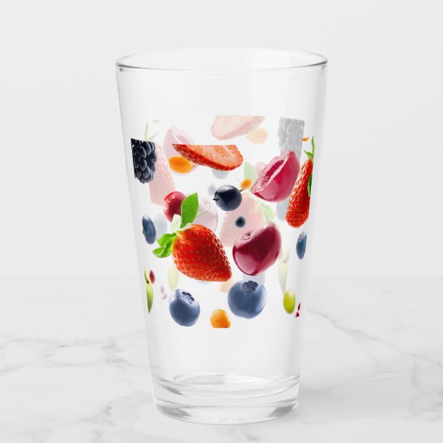 Mix Fruits Glass (Front)