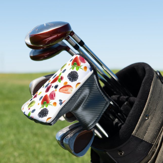 Mix Fruits Golf Head Cover (In Situ)