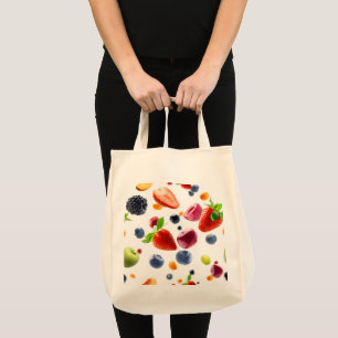 Mix Fruits Tote Bag