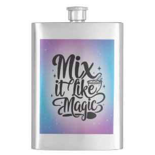 Mix It Like Magic option 2 Hip Flask