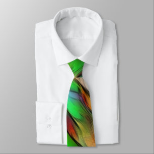 Mix of opaque and chrome coloured spots tie