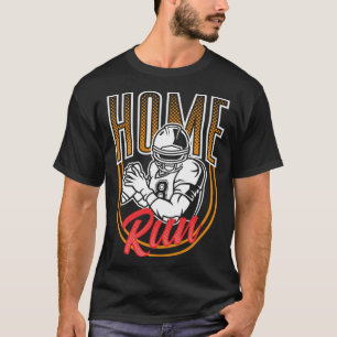 Mix Sports Touchdown Homerun Football Baseball Pla T-Shirt