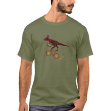 Mix Tape Dinosaur Cycling Top