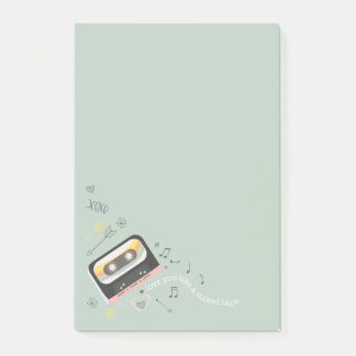 Mix Tape Love Post-it Notes