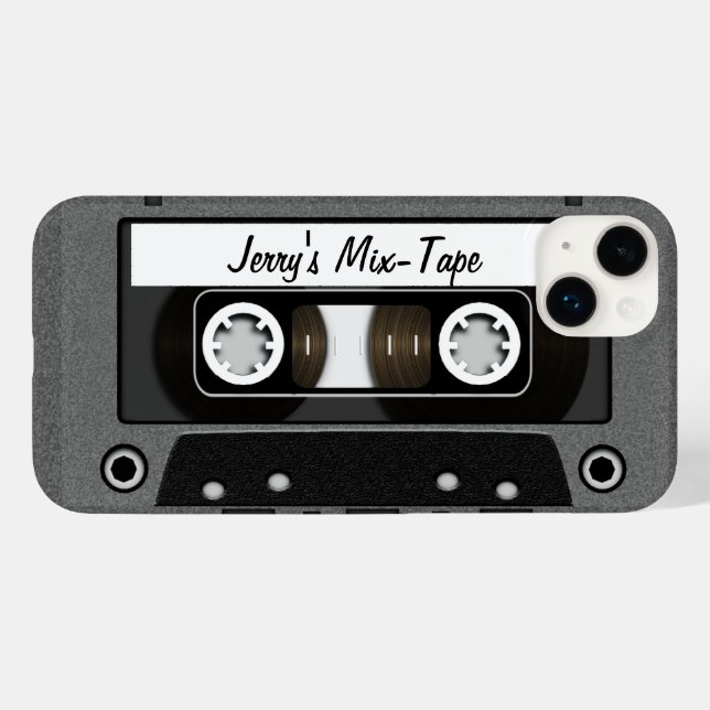 Mix Tape Personalised Case-Mate iPhone Case (Back (Horizontal))