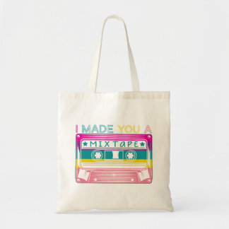 Mix Tape Retro 80s Nostalgia Old School Music Tote Bag
