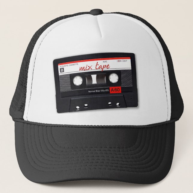 Mix Tape Trucker Hat (Front)