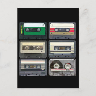 Mix Tapes Postcard